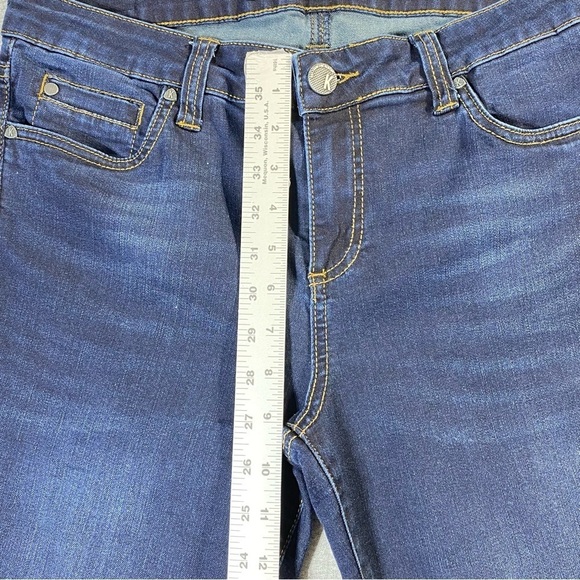 Kut From The Kloth Jeans Womens 10 Blue Connie Ankle Skinny Frayed Hem Denim - Picture 14 of 15